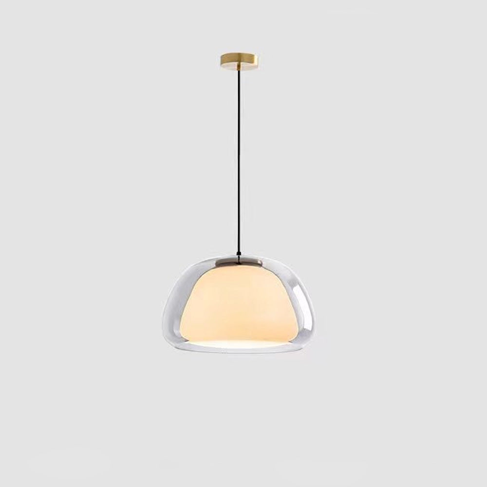 Modern Creative Milk Glass Jelly Pendant Light