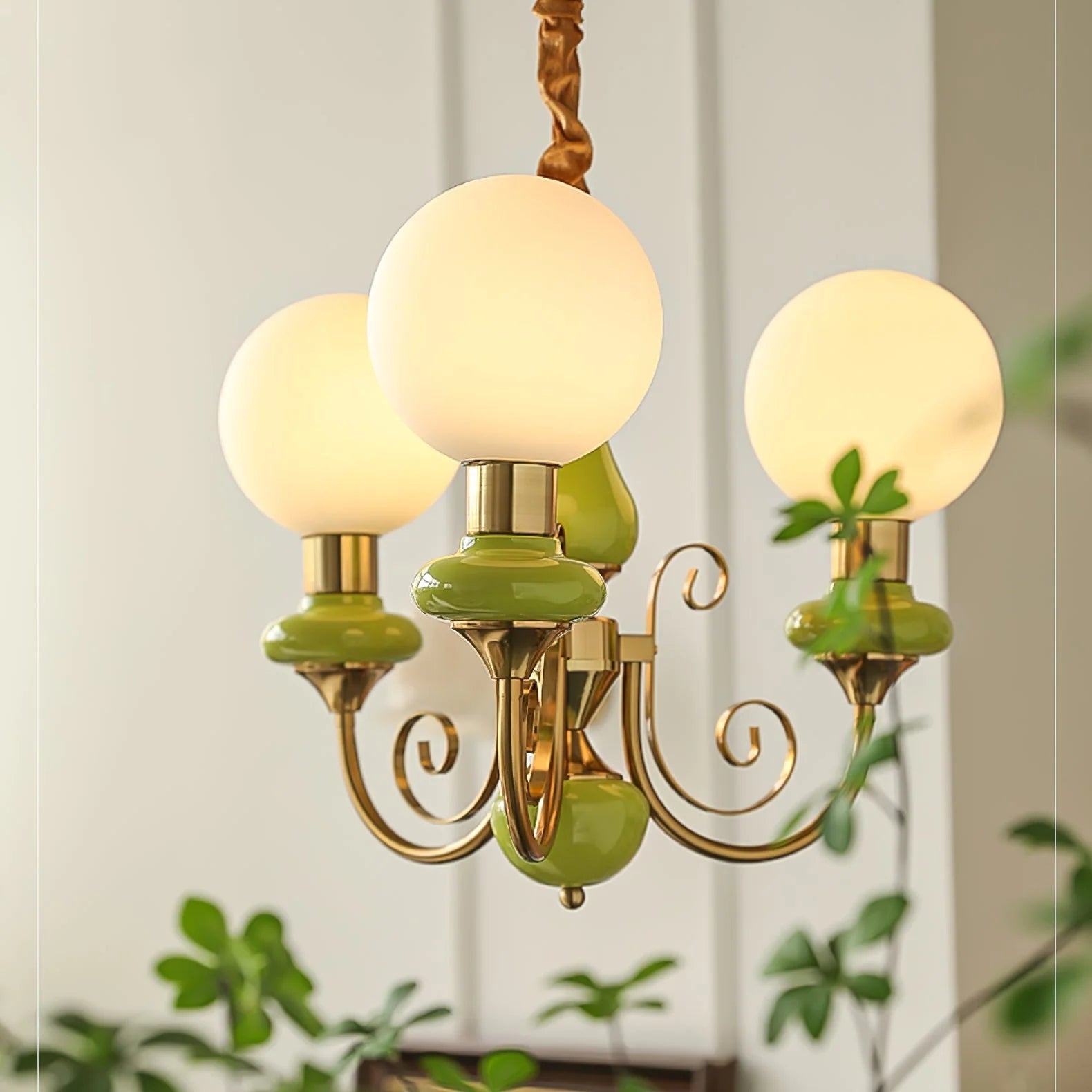 Modern Bubble Creative Art Onyx  Marshmallow Chandelier