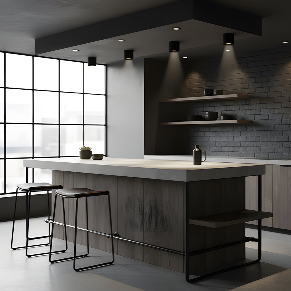 Minimalist Cylinder Aluminum LED Ceiling Light