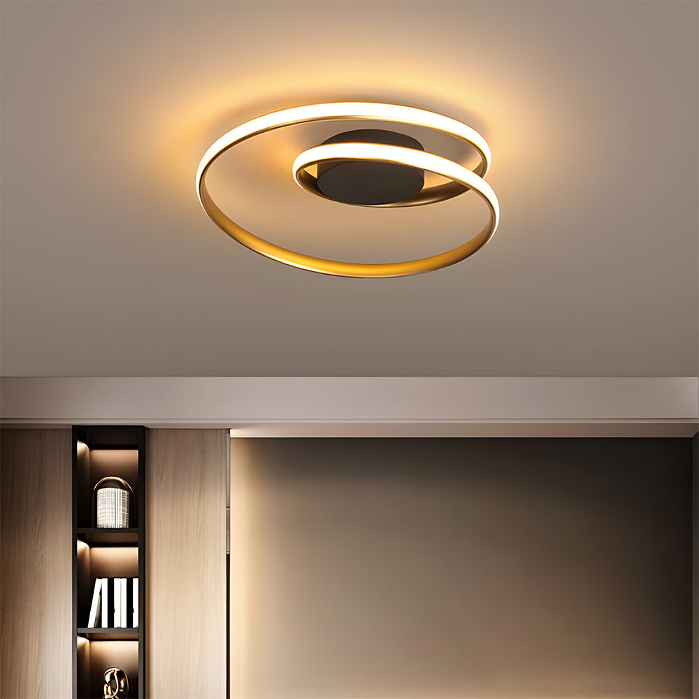 Simple Modern Linear Aluminum LED Ceiling Light