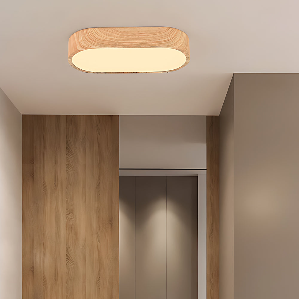 Minimalist Linear Eye-Care Metal Ceiling Light