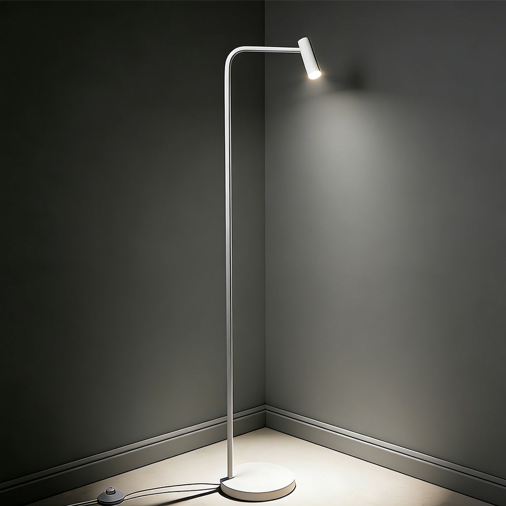Nordic Minimalist Adjustable Head Aluminum Floor Lamp