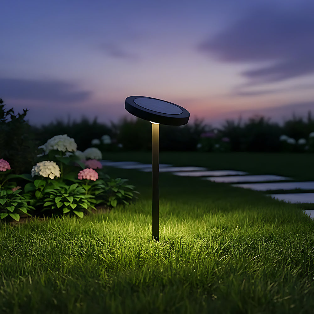 Nordic Minimalist Round Aluminum Waterproof Outdoor Light