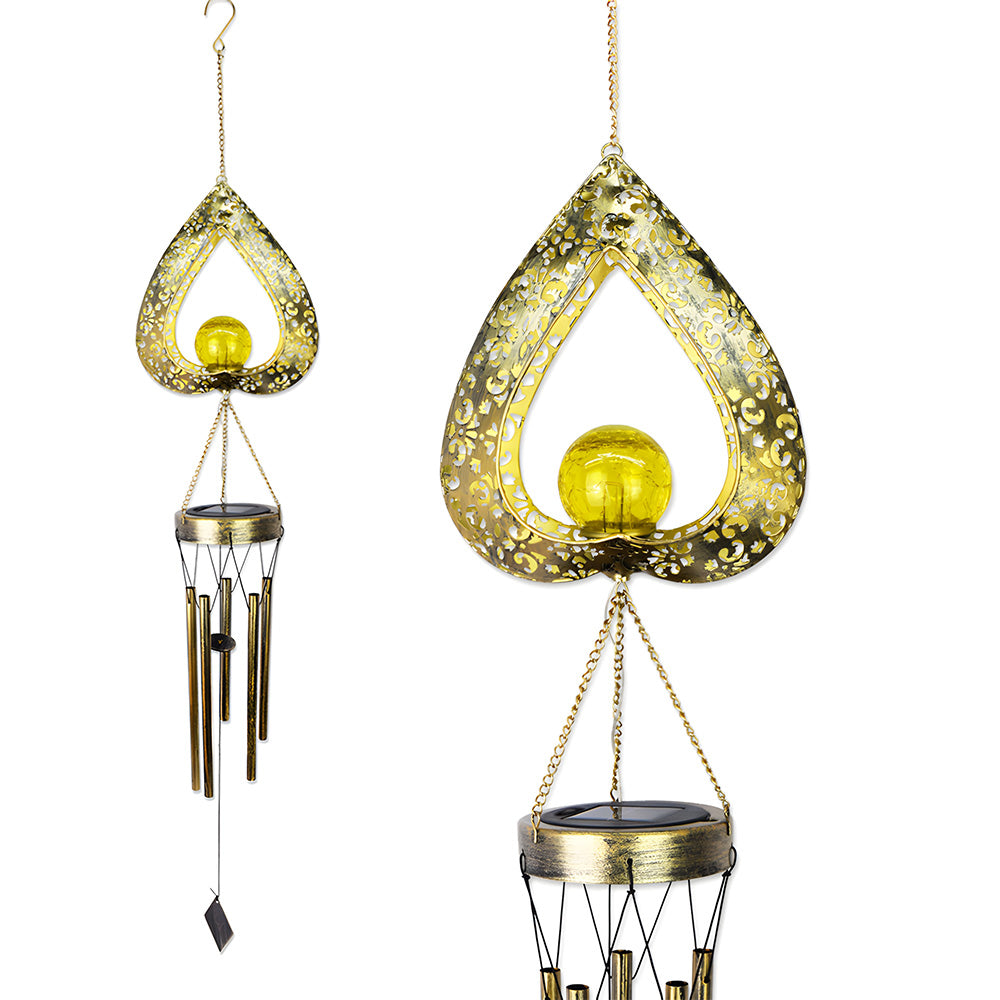 Elegant Iron LED Solar Pendant Lights