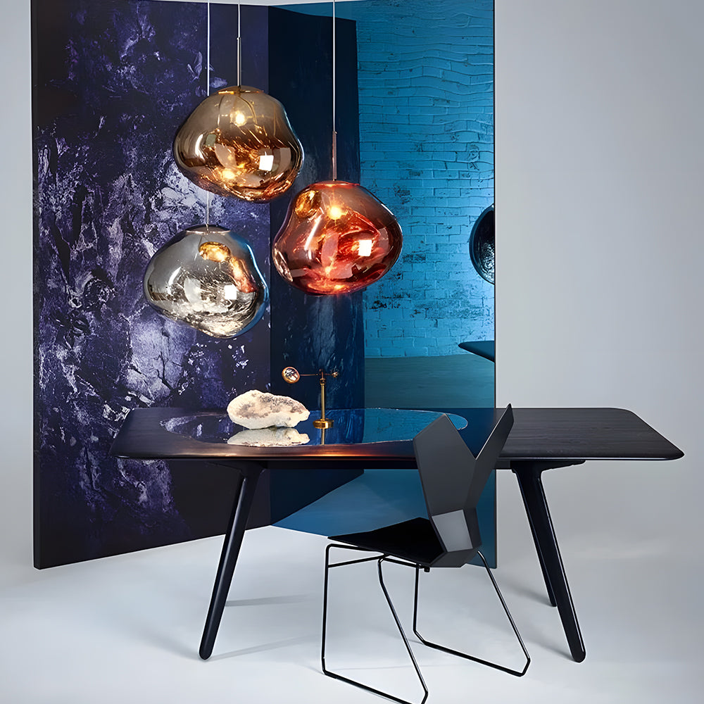 Modern Lava Starry Sky Glass Pendant Light