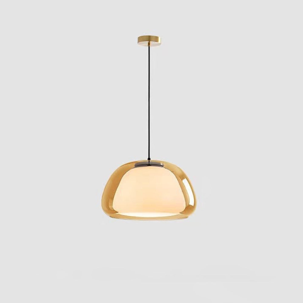 Modern Creative Milk Glass Jelly Pendant Light