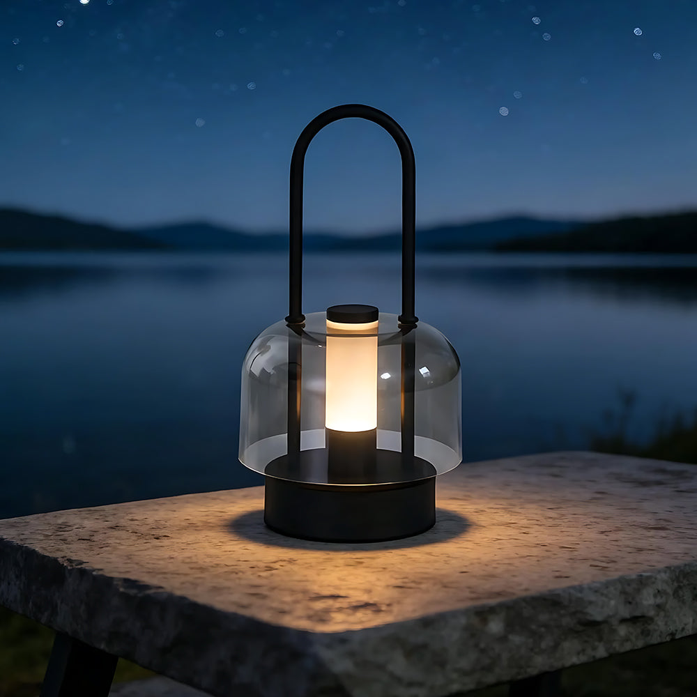 Minimalist Portable Touch Control LED Metal Night Light