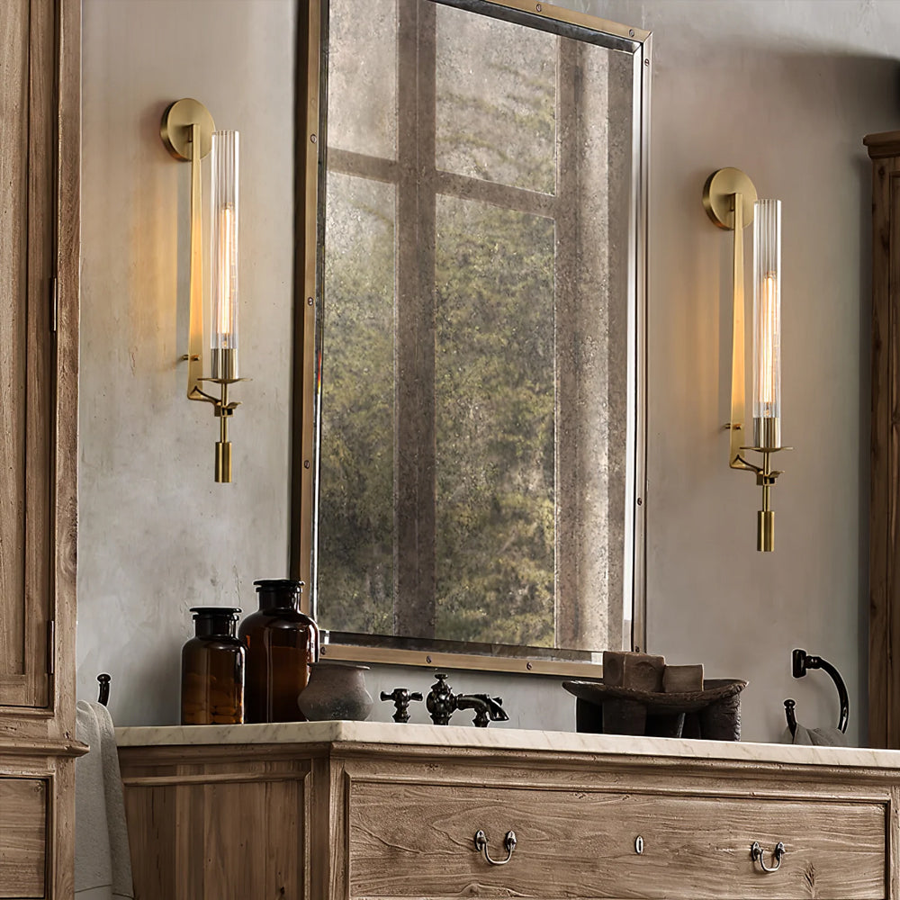 French Elegant Iron Wall Lamp