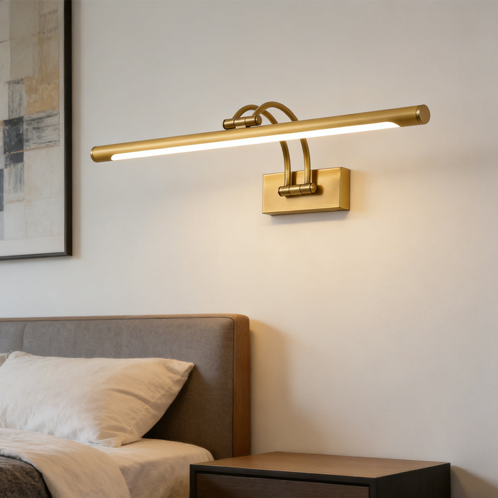 Minimalist Linear Cylindrical Shape LED Wall Light