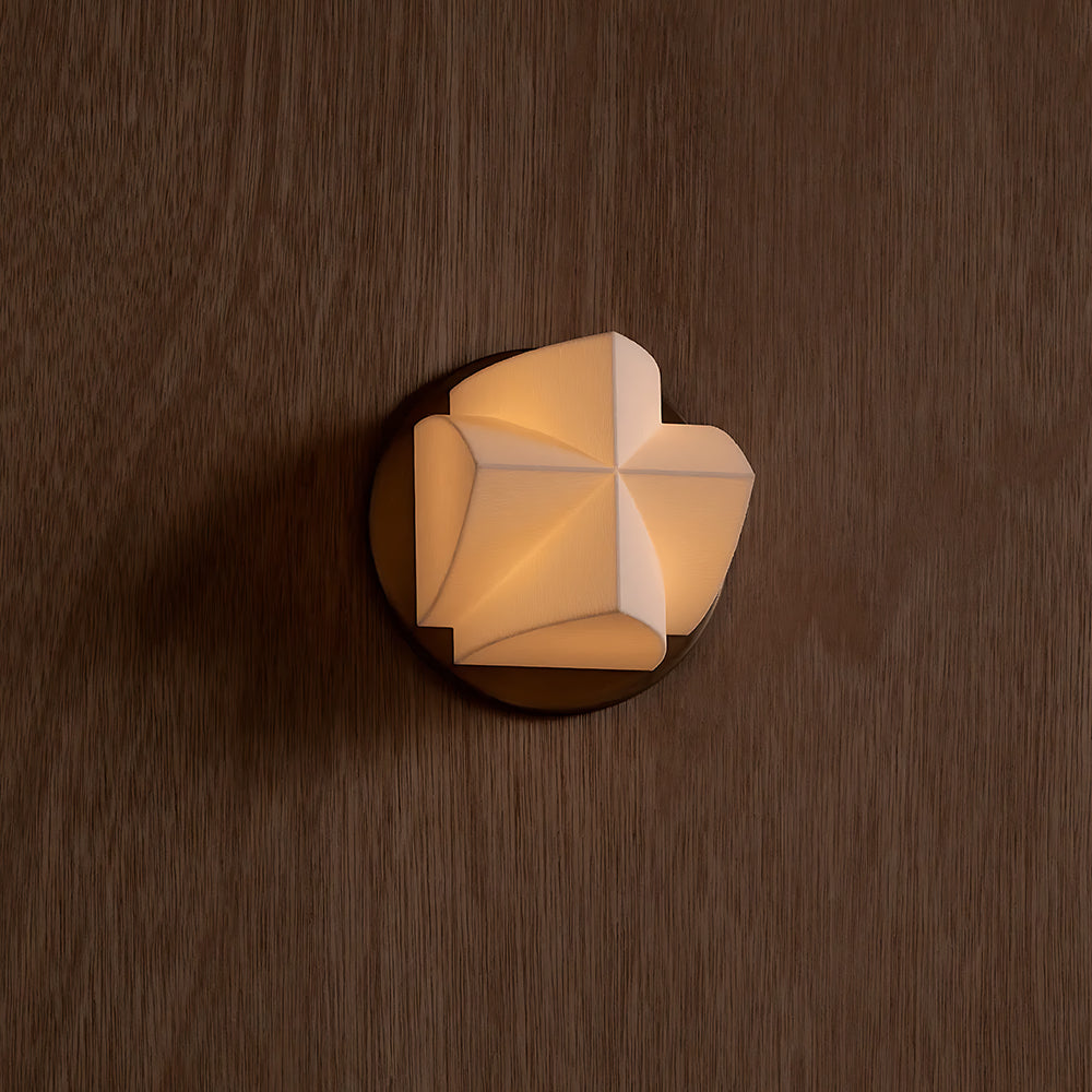 Vintage Creative Origami-Style Wall Lamp