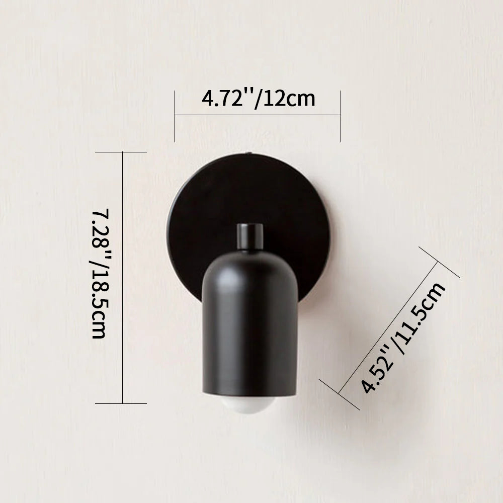 Image showcasing Lightcollects Home Simple Modern Small Stained Wall Sconce Lighting ...