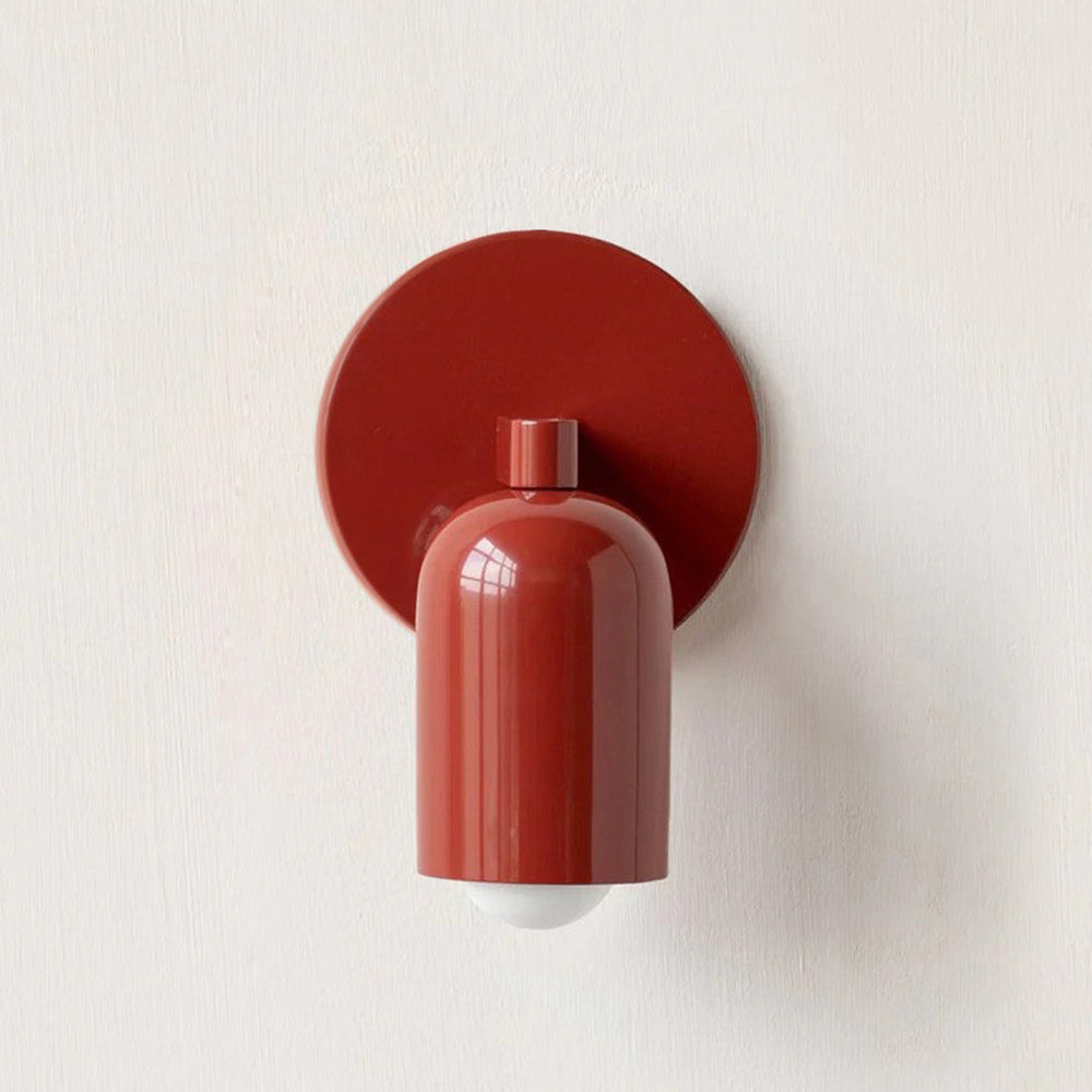 View of Lightcollects Home Simple Modern Small Stained Wall Sconce Lighting ...