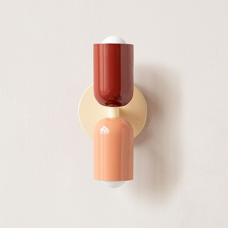 Retro Cream Style Double Head Corridor Aisle Wall Lamp